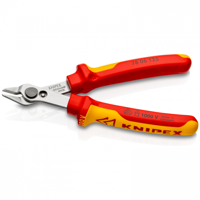 KNIPEX Super Knips Zijkniptang 125mm VDE 7806125 Kabel24