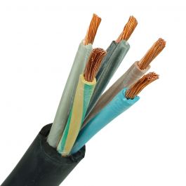 Skalk Versnel rammelaar neopreen kabel H07RNF 5x50 per meter | Kabel24